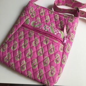 Vera Bradley pink crossbody bag